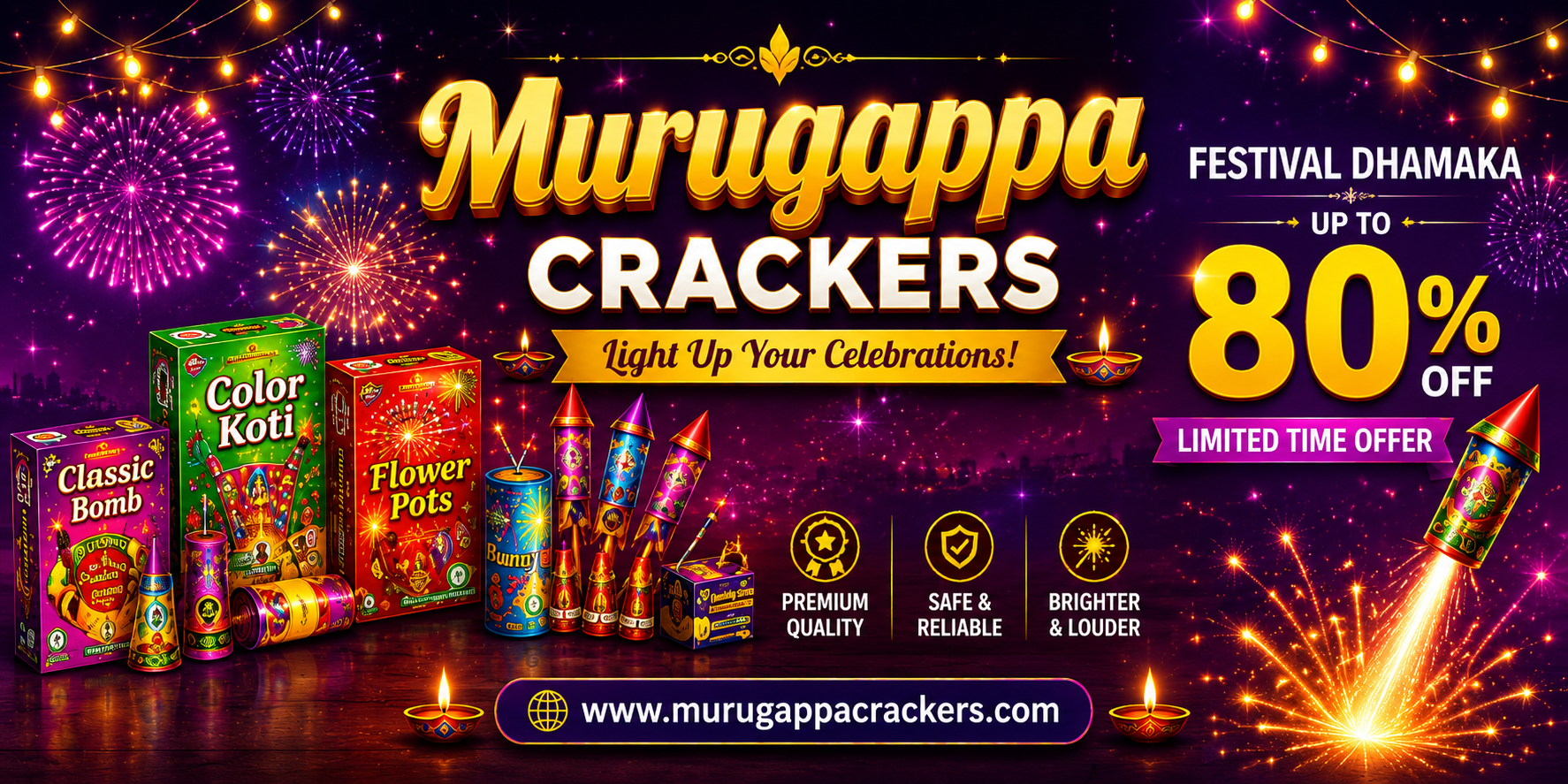 Premium Sivakasi Crackers